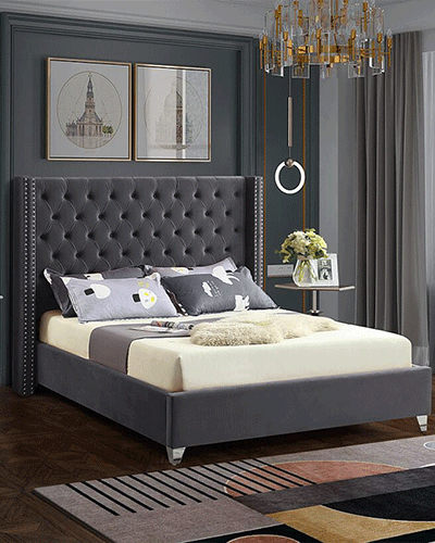 Upholstered bed type three