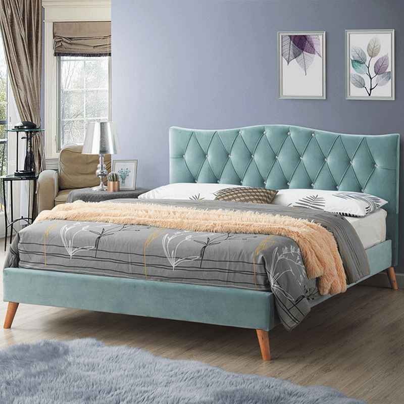 Luxurious and soft, dreamy and soft - enjoy the comfort of the upholstered bed