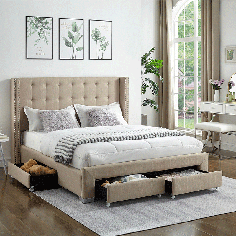 Enjoy the dream space - the ultimate soft cushion bed